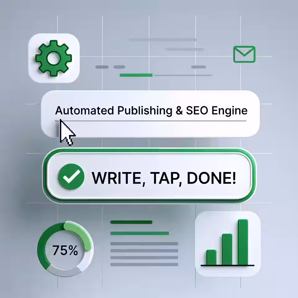 360 Publishing Suite — blog content written, published, and delivered automatically